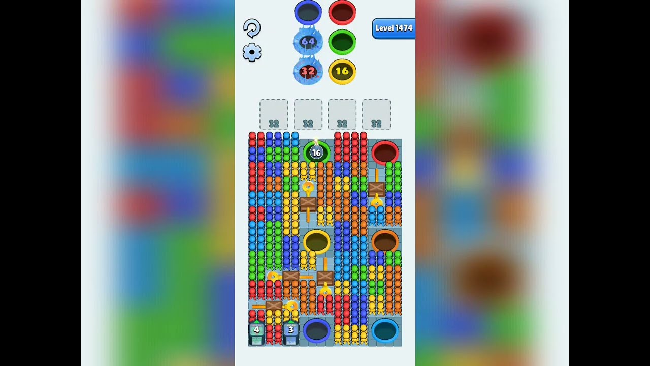 Hole People Level 1474: Hole People Level 1474 Solution Walkthrough