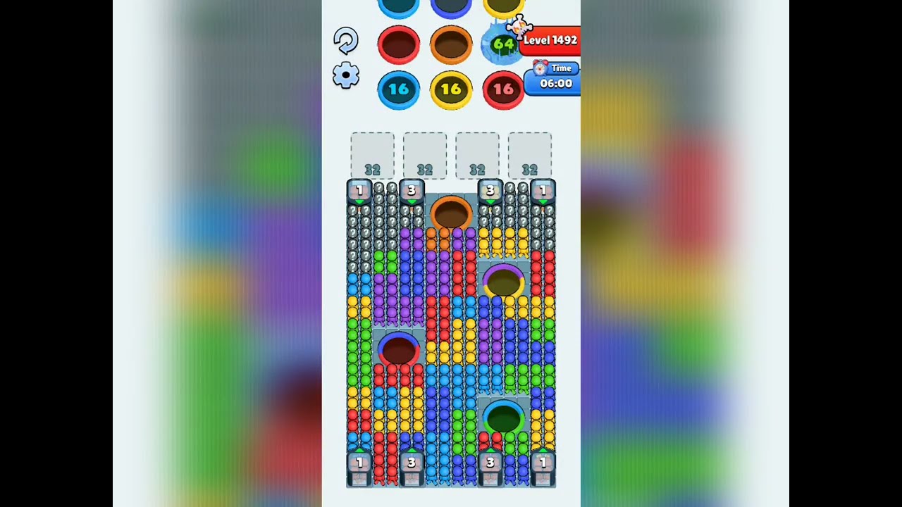 Hole People Level 1492: Hole People Level 1492 Very Hard Solution Walkthrough