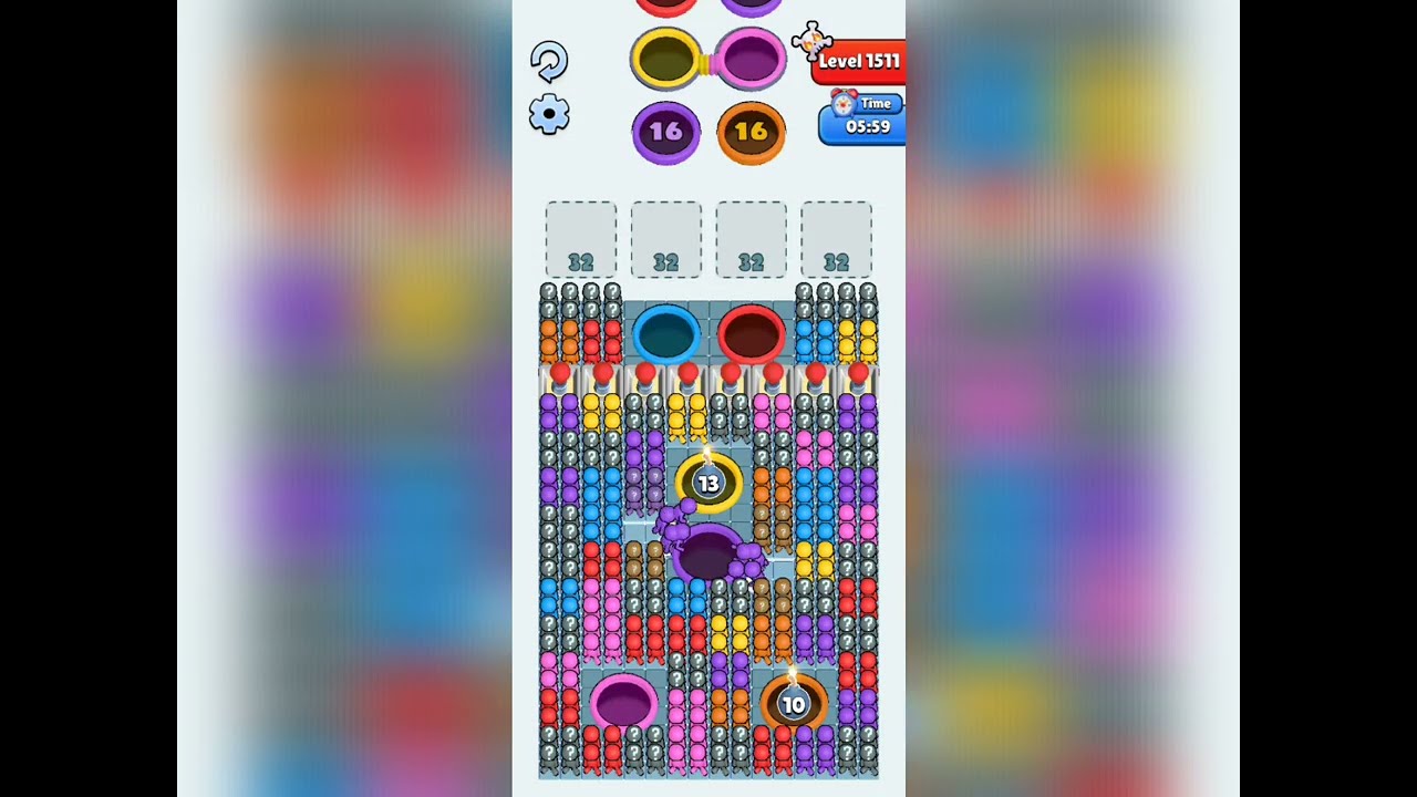 Hole People Level 1511: Hole People Level 1511 Very Hard Solution Walkthrough