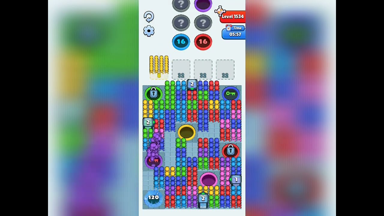 Hole People Level 1534: Hole People Level 1534 Very Hard Solution Walkthrough